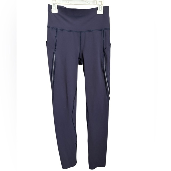 Lululemon Pace Perfect 7/8 Tight (25") Midnight‎ Navy - Picture 5 of 17